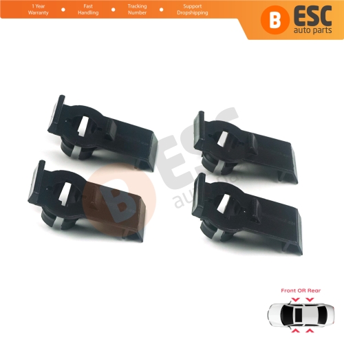 4 Pieces Window Regulator Repair Fixer Clips for BMW X5 E53 1999-2006 51338254781 