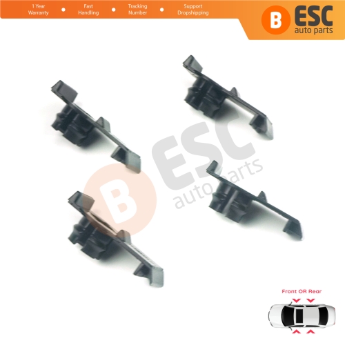 4 Pieces Window Regulator Repair Fixer Clips for BMW X5 E53 1999-2006 51338254781 