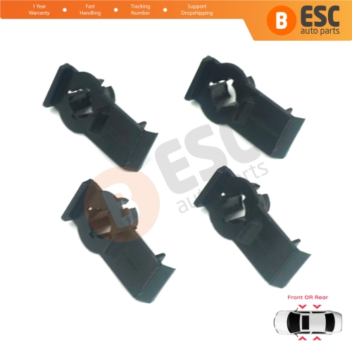 4 Pieces Window Regulator Repair Fixer Clips for BMW X5 E53 1999-2006 51338254781 