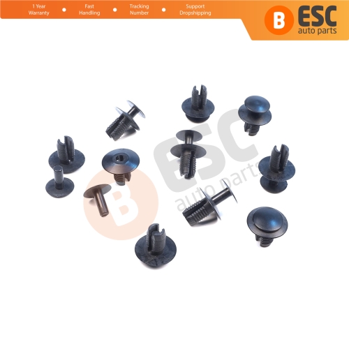 10 Pieces Fixing Plug Rivet 2019900292 51471911992 30820141 M820141 for BMW Mercedes Volvo Mitsubishi