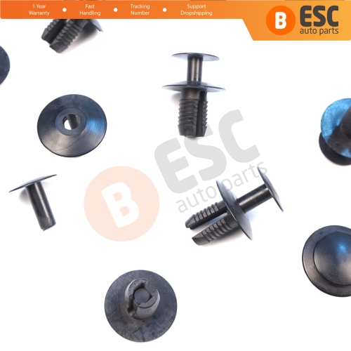 10 Pieces Fixing Plug Rivet 2019900292 51471911992 30820141 M820141 for BMW Mercedes Volvo Mitsubishi
