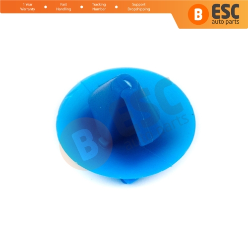 10 Pieces Side Moulding Blue Clip Bumper Bonnet Air Intake Covering for Citroën Peugeot 8565.40 Renault 7701049270