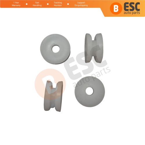 10 Pieces Map Pocket Mounting Clips 7700631558 for Renault 9 11