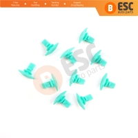 10 Pieces Door Weatherstrip Seal Retainer Clip For Honda Acura 91568SR2003, 91568-SR2-003 