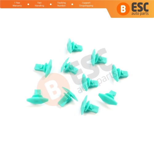 10 Pieces Door Weatherstrip Seal Retainer Clip For Honda Acura 91568SR2003, 91568-SR2-003 