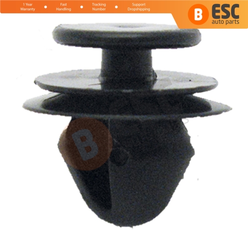 10 Pieces Floor Covering Clips Black for Renault 7703077469 Peugeot 6991.S6...