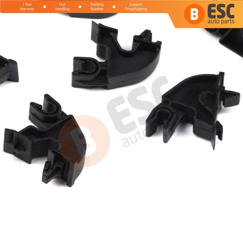 10 Pieces Bonnet Hood Support Bracket Clip for Vauxhall Opel GM 09114314...