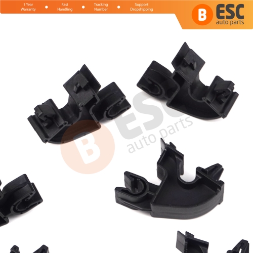 10 Pieces Bonnet Hood Support Bracket Clip for Vauxhall Opel GM 09114314...