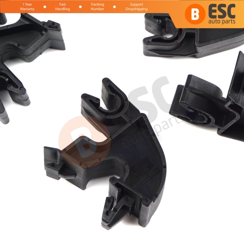 10 Pieces Bonnet Hood Support Bracket Clip for Vauxhall Opel GM 09114314...