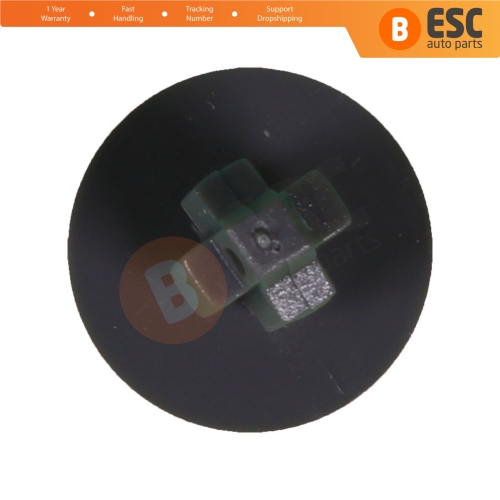 10 Pieces Plastic Plastic Clips Grey for Fiat 712113631...