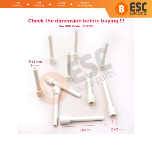 10 Pieces Cable End Rope Dowel for Window Regulator Winder Mechanism Type BCP051