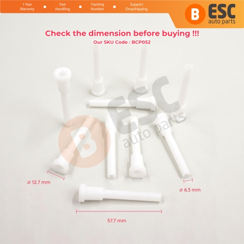 10 Pieces Cable End Rope Dowel for Window Regulator Winder Mechanism Type BCP052