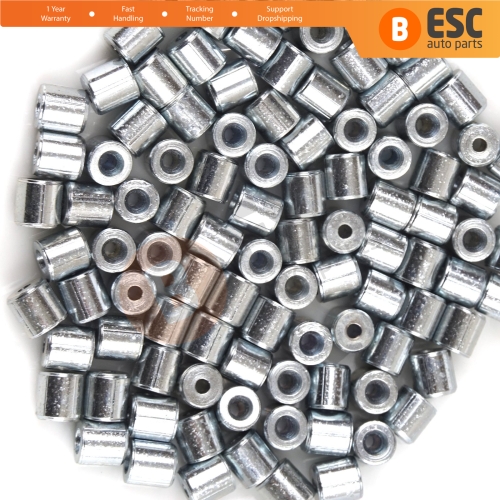 BCR026 Window Regulator Cable Wire Rope End Soft Pin Stop Rivet 5x5/1.7 mm 100 Pcs