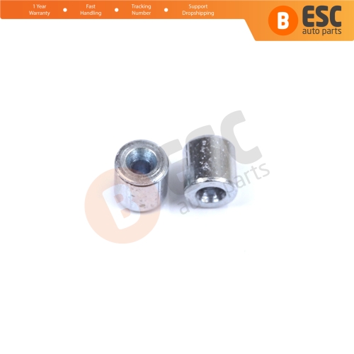 BCR026 Window Regulator Cable Wire Rope End Soft Pin Stop Rivet 5x5/1.7 mm 100 Pcs