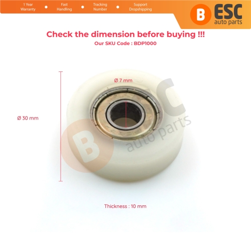 Sliding Door Roller 7H0843398AB for VW T5 T6 Caddy Caravelle