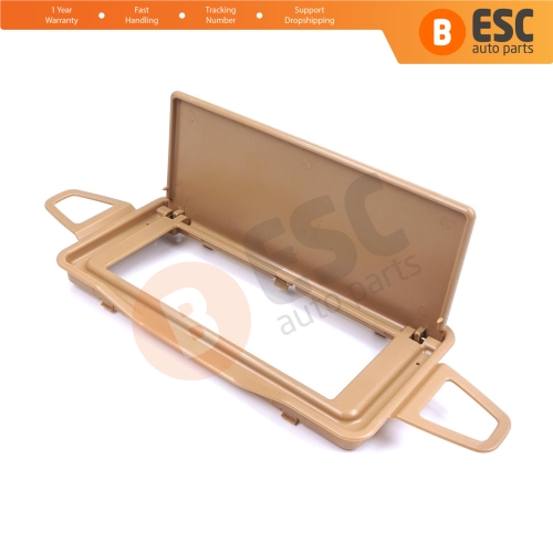 Sun Shade Visor Makeup Cosmetic Mirror Cover Beige 2128103710 For Mercedes E W212 CLS W218