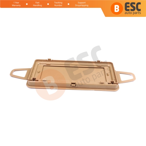 Sun Shade Visor Makeup Cosmetic Mirror Cover Beige 2128103710 For Mercedes E W212 CLS W218