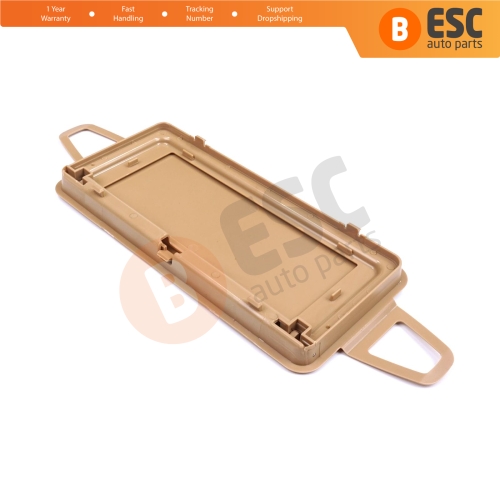 Sun Shade Visor Makeup Cosmetic Mirror Cover Beige 2128103710 For Mercedes E W212 CLS W218