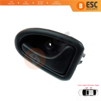 Inner Door Handle Right Black Cable Type for Renault Clio 2 Scenic Megane 1 Trafic Master 2 Mascott Logan 1 Movano Vivaro A Interstar Primastar 1 Daily 8200028995