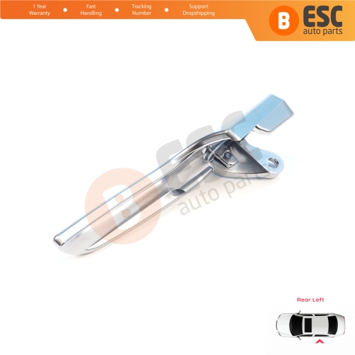 Interior Door Handle Rear Left 156092160 for Alfa Romeo Giulietta 940 Matte Color