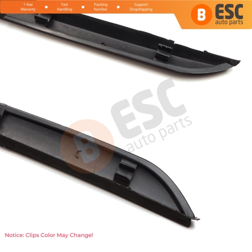 Front Windshield Glass Trim Moulding Pillar Cover Clips Set Left Right 6386980179 6389840861 for Mercedes Vito W638