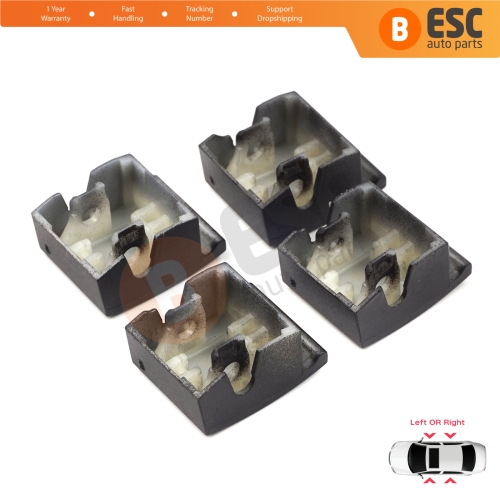 4 Pieces Window Switch Control Button Repair Cover for Vauxhall Opel Astra H Zafira B Tigra B 6240452
