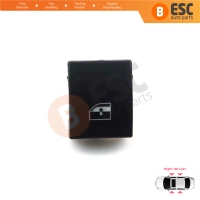 1 Piece Window Switch Control Button Repair Cover for Vauxhall Opel Astra H Zafira B Tigra B 6240452
