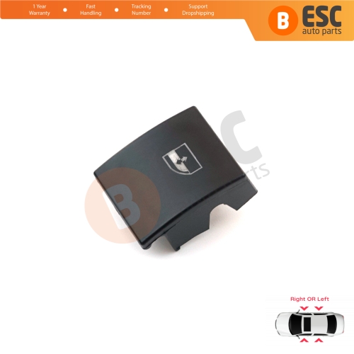 1 Piece Window Switch Control Button Repair Cover for Vauxhall Opel Astra H Zafira B Tigra B 6240452
