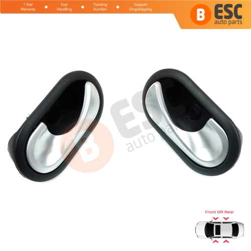 Interior Door Handle Left Right For Renault Scenic Megane Twingo Kangoo MK2 Clio Master MK3 Sandero Logan Duster MK1 Modus Movano B Citan W415 NV250 NV400 8200730863 8200730861