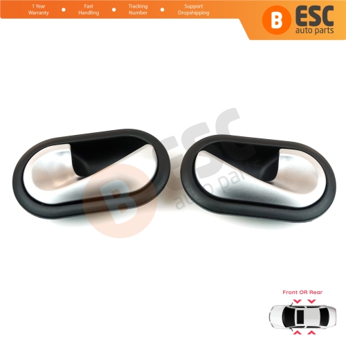 Interior Door Handle Left Right For Renault Scenic Megane Twingo Kangoo MK2 Clio Master MK3 Sandero Logan Duster MK1 Modus Movano B Citan W415 NV250 NV400 8200730863 8200730861