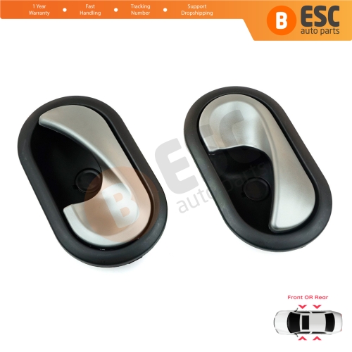 Interior Door Handle Left Right For Renault Scenic Megane Twingo Kangoo MK2 Clio Master MK3 Sandero Logan Duster MK1 Modus Movano B Citan W415 NV250 NV400 8200730863 8200730861