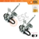 2 Pieces Front Door Hinge Brake Stop Check Strap Limiter for BMW 3 Series E36 1990-2000 51218165005