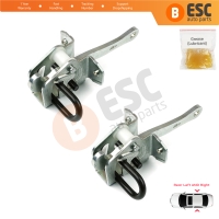 2 Pieces Rear Door Hinge Brake Stop Check Strap Limiter for BMW 3 Series E36 1990-1999 51228165009 