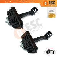 2 Pieces Left AND Right Door Hinge Brake Stop Check Strap Limiter for BMW 3 Series E92 E93 2005-2013 Coupe Convertible 51217193671