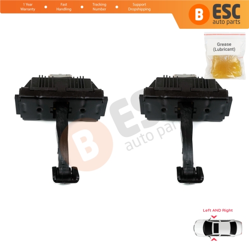 2 Pieces Left AND Right Door Hinge Brake Stop Check Strap Limiter for BMW 3 Series E92 E93 2005-2013 Coupe Convertible 51217193671