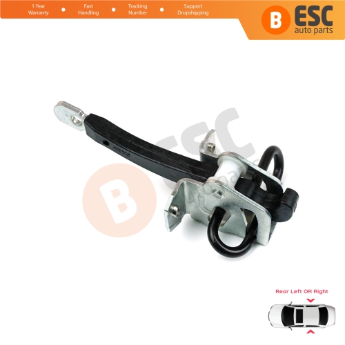 Rear Door Hinge Brake Stop Check Strap Limiter 51228234605 for BMW 7 E38 Sedan