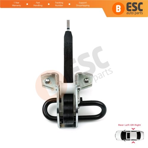 Rear Door Hinge Brake Stop Check Strap Limiter 51228234605 for BMW 7 E38 Sedan