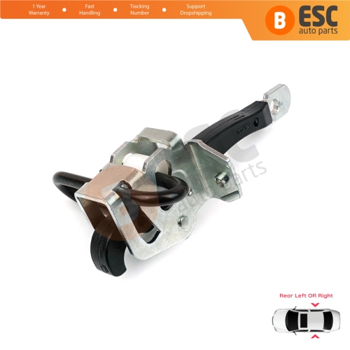 Rear Door Hinge Brake Stop Check Strap Limiter 51228234605 for BMW 7 E38 Sedan