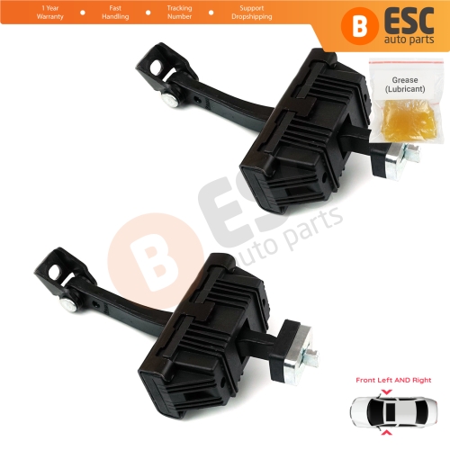 2 Pieces Front Door Hinge Brake Stop Check Strap Limiter for BMW X5 E70 X6 E71 72 51217141024