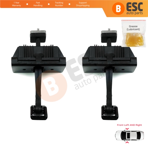 2 Pieces Front Door Hinge Brake Stop Check Strap Limiter for BMW X5 E70 X6 E71 72 51217141024