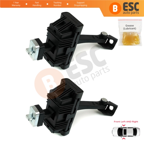 2 Pieces Front Door Hinge Brake Stop Check Strap Limiter for BMW X5 E70 X6 E71 72 51217141024
