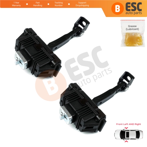 2 Pieces Front Door Hinge Brake Stop Check Strap Limiter for BMW X5 E53 1999-2006 51218402502 