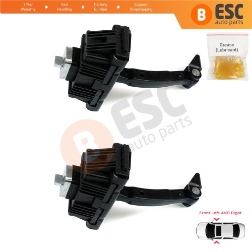 2 Pieces Front Door Hinge Brake Stop Check Strap Limiter for BMW X5 E53 1999-2006 51218402502 