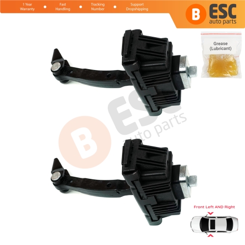 2 Pieces Front Door Hinge Brake Stop Check Strap Limiter for BMW X5 E53 1999-2006 51218402502 