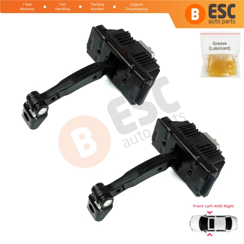 2 Pieces Front Door Hinge Brake Stop Check Strap Limiter for BMW X5 E53 1999-2006 51218402502 