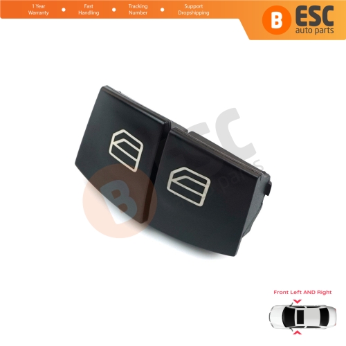 Driver Window Control Panel Switch Button Cover For Mercedes E Class W211 S211 CLS Coupe C219 2118210058 
