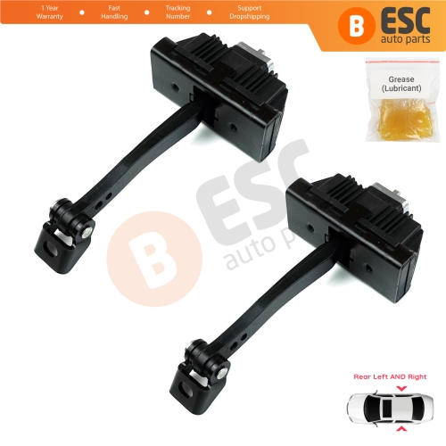 2 Pieces Rear Door Hinge Brake Stop Check Strap Limiter for BMW X3 E83 2003-2011 41527176802