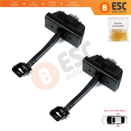 2 Pieces Rear Door Hinge Brake Stop Check Strap Limiter for BMW X3 E83 2003-2011 41527176802