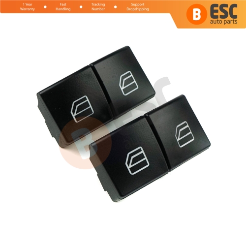 4 Pieces Master Window Switch Button Cover Cap For Mercedes W204 W212 S212 A207 C207 X204 W176 W246 C117 X117 X166  X156 W166 2049055402