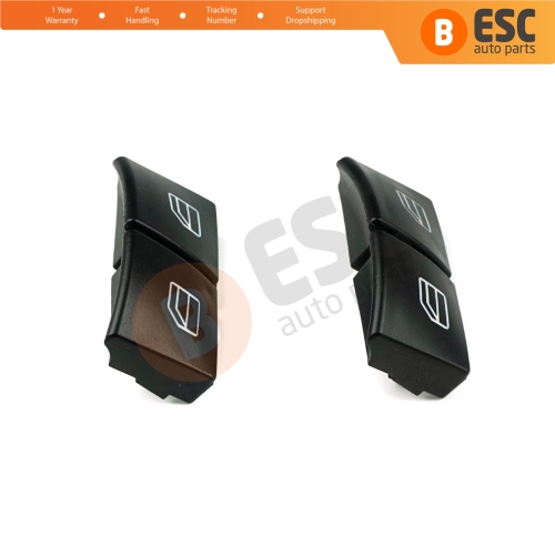 4 Pieces Master Window Switch Button Cover Cap For Mercedes W204 W212 S212 A207 C207 X204 W176 W246 C117 X117 X166  X156 W166 2049055402